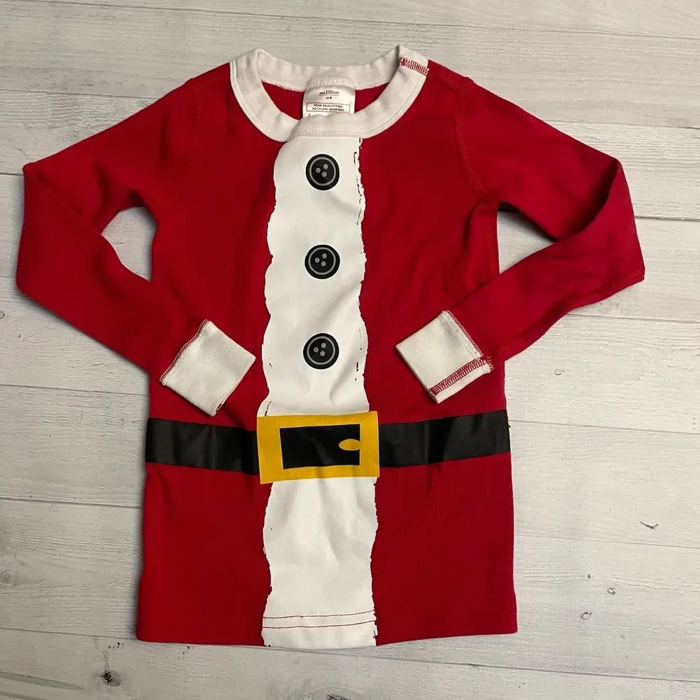 Hanna andersson‎ santa pajamas 100/4